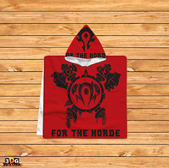 Kids Poncho Towel For the Horde