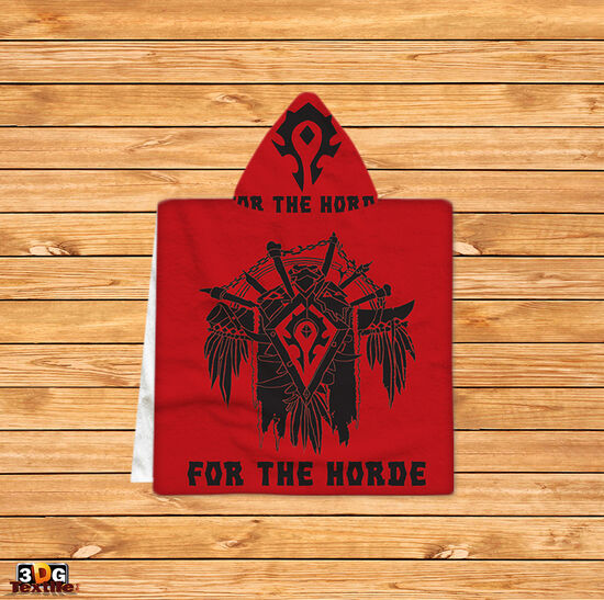 Kids Poncho Towel For the Horde