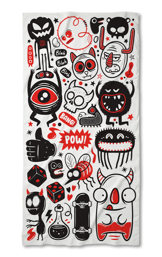 Beach Towel Monsters