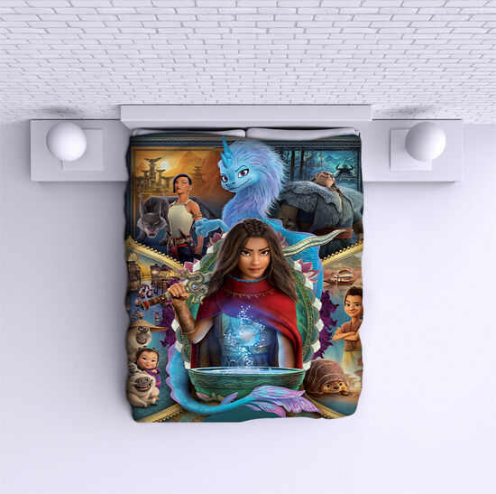 Bed Cover Raya and the Last Dragon 2
