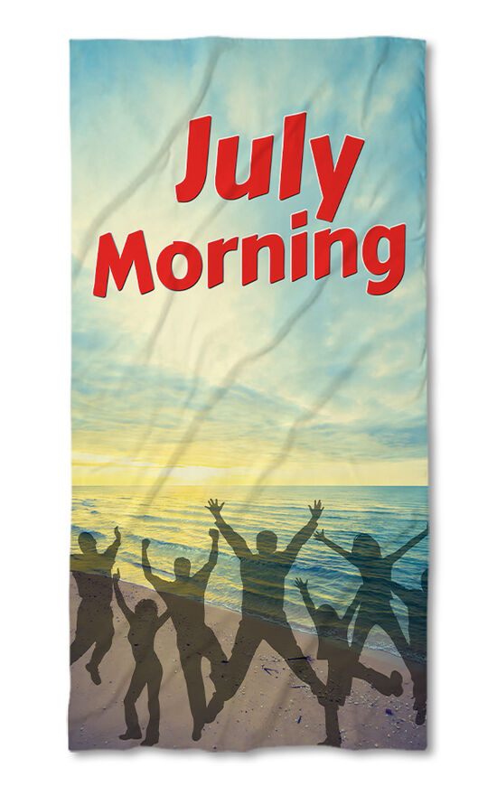 Beach Towel July Morning