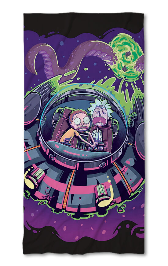 Beach Towel Rick and Morty 2