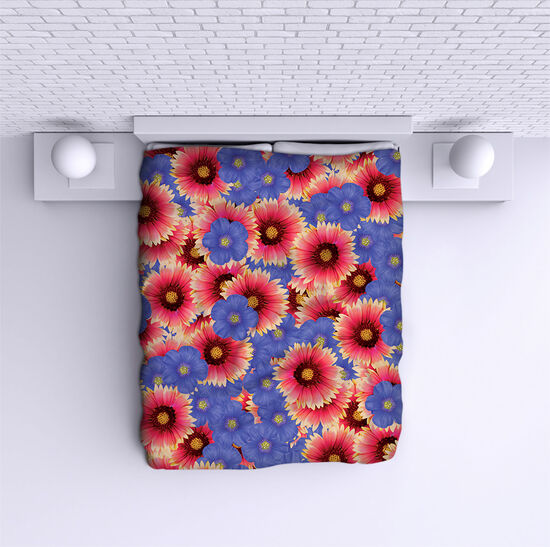 Bed Cover Daisies 2