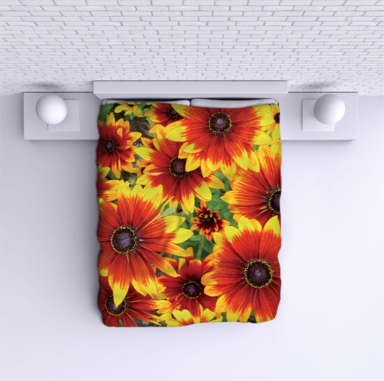 Bed Cover Rural bouquet
