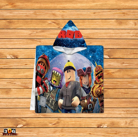 Kids Poncho Towel Roblox