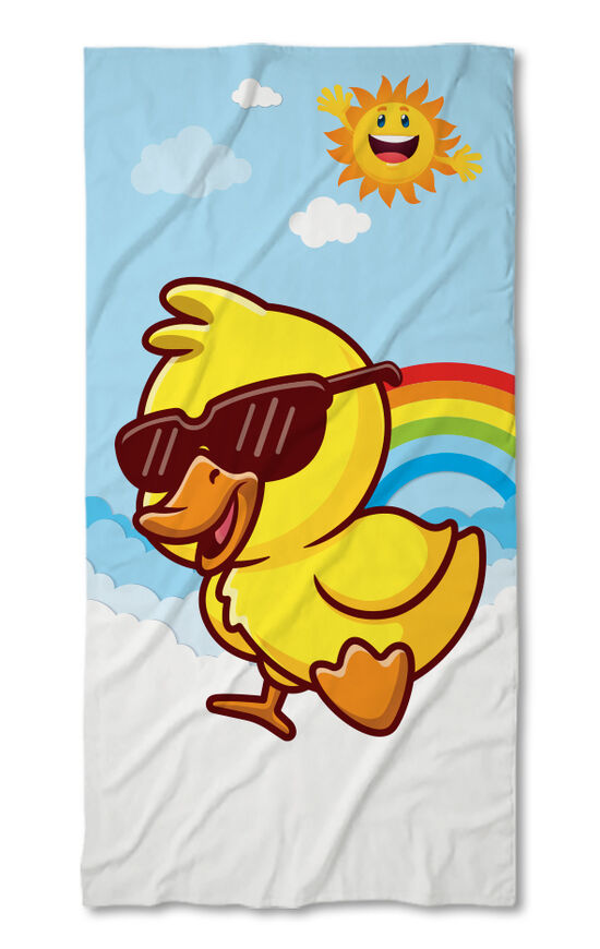 Beach Towel Cute duck
