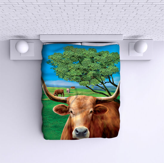 Bed Cover cow