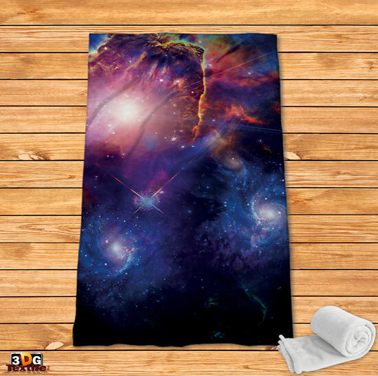 Fleece Blanket Galaxy 30
