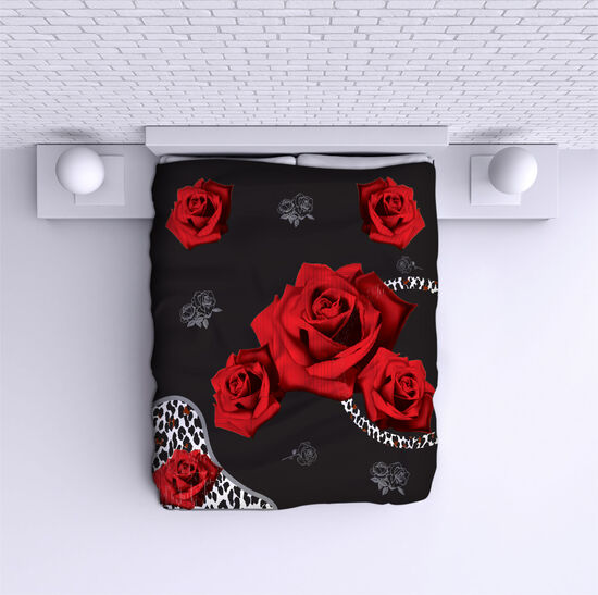 Bed Cover Roses