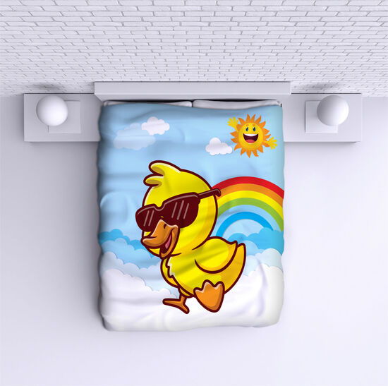 Bed Cover Cute duck