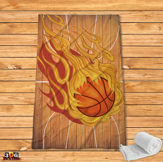 Fleece Blanket Basketball