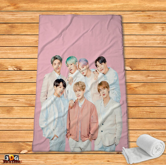 Fleece Blanket BTS 2021