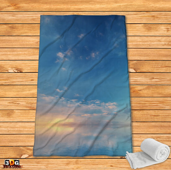 Fleece Blanket Sky 2