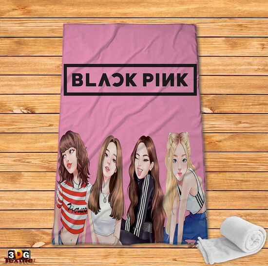 Fleece Blanket Blackpink
