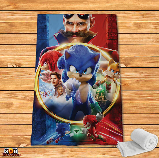 Fleece Blanket Sonic 2022