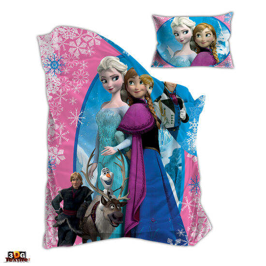 Bed Linen Double Face Frozen 100% bamboo