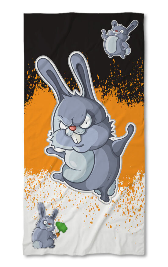 Beach Towel Rough rabbit