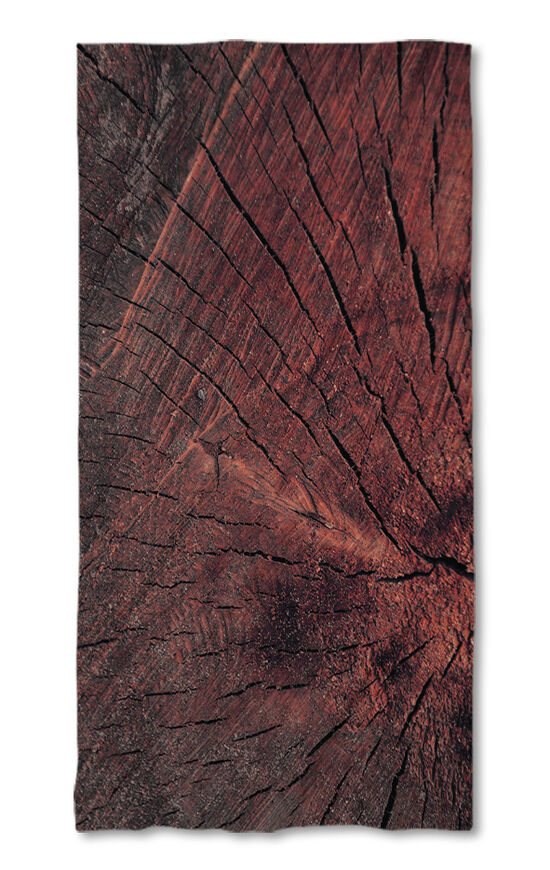 Beach Towel Red wood
