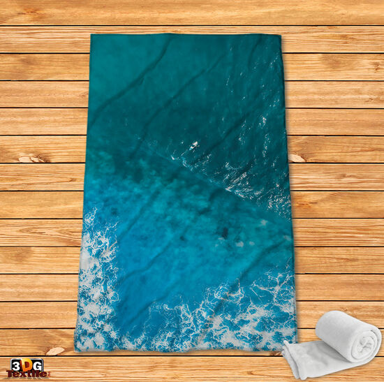 Fleece Blanket Sea