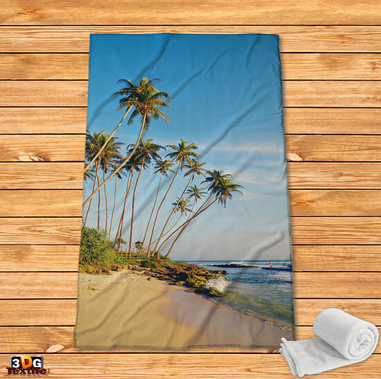 Fleece Blanket Palm beach