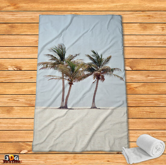Fleece Blanket Palms