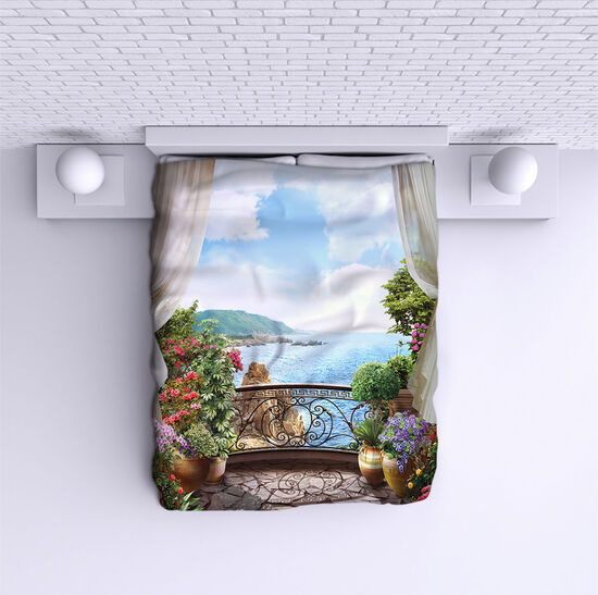 Bed Cover Sea View
