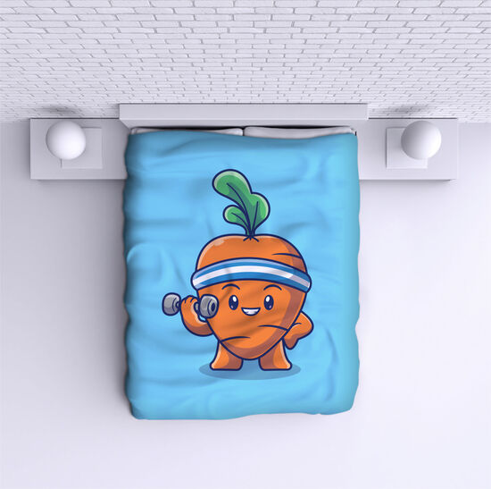 Bed Cover Carrot