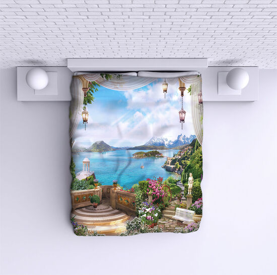 Bed Cover Mediterranean