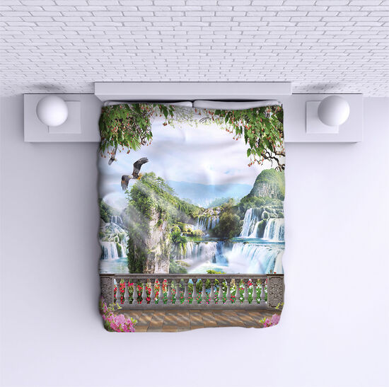 Bed Cover Terrace in paradise