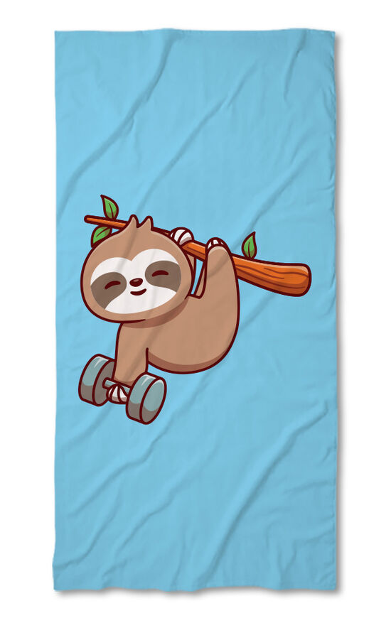 Beach Towel Sloth