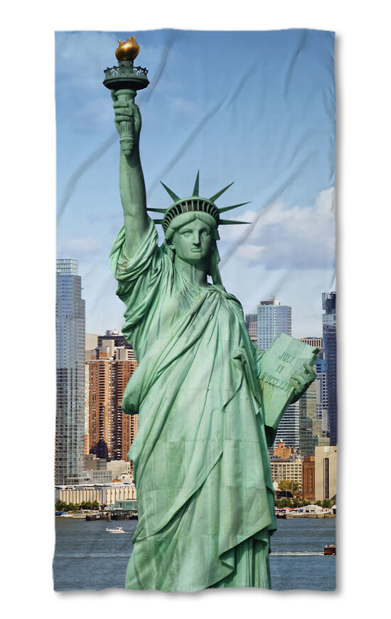 Beach Towel Statue of Liberty