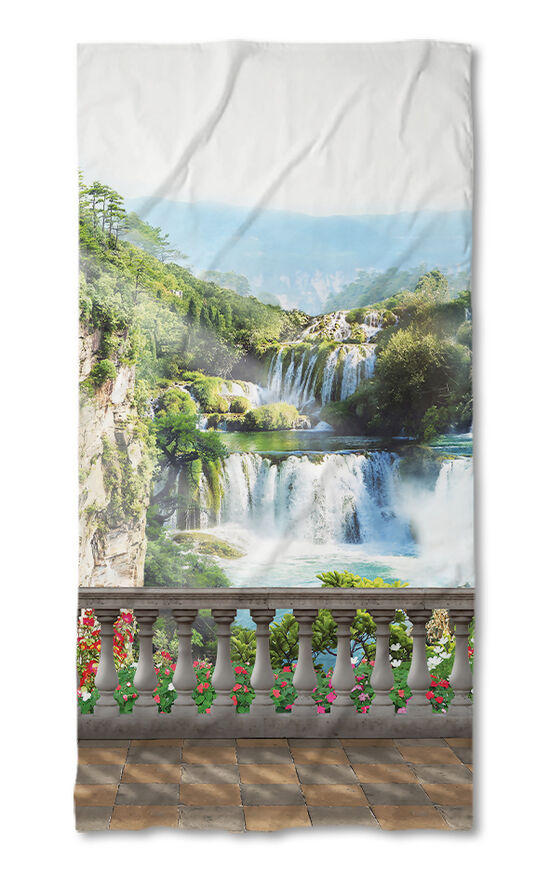 Beach Towel Terrace in paradise