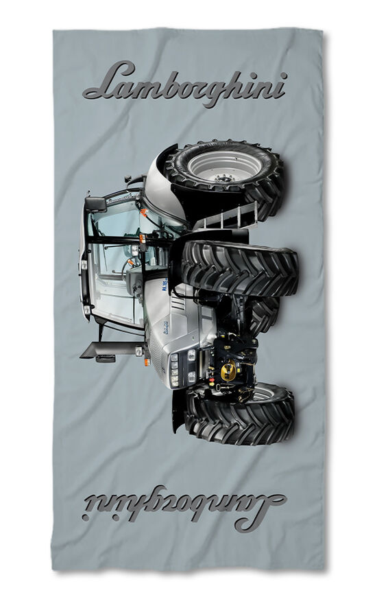 Beach Towel Lamborghini Tractor