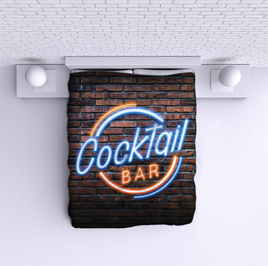 Bed Cover Cocktail bar