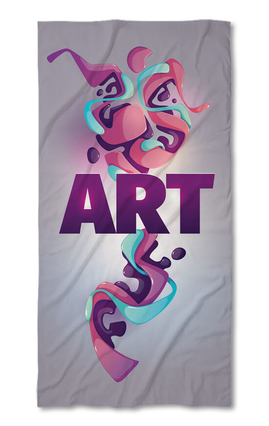 Beach Towel Art 2