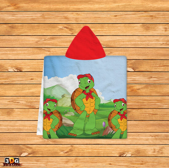 Kids Poncho Towel Franklin