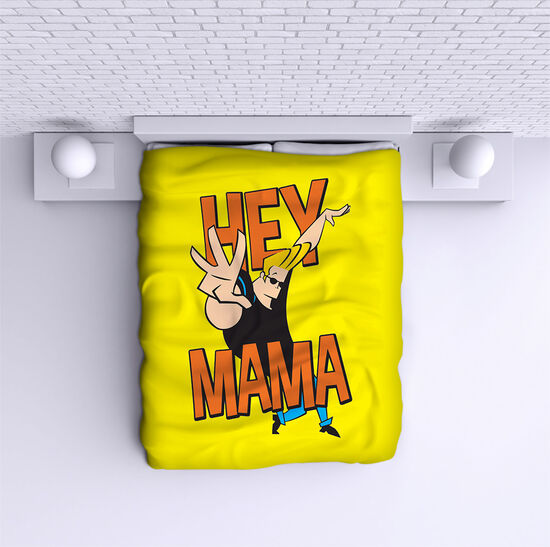 Bed Cover Johnny Bravo