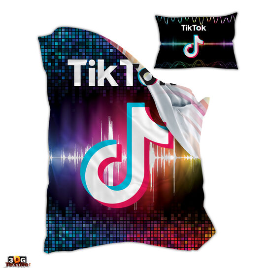 Bed Linen Double Tik Tok 100% bamboo