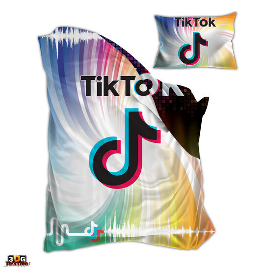 Bed Linen Double Tik Tok 100% bamboo
