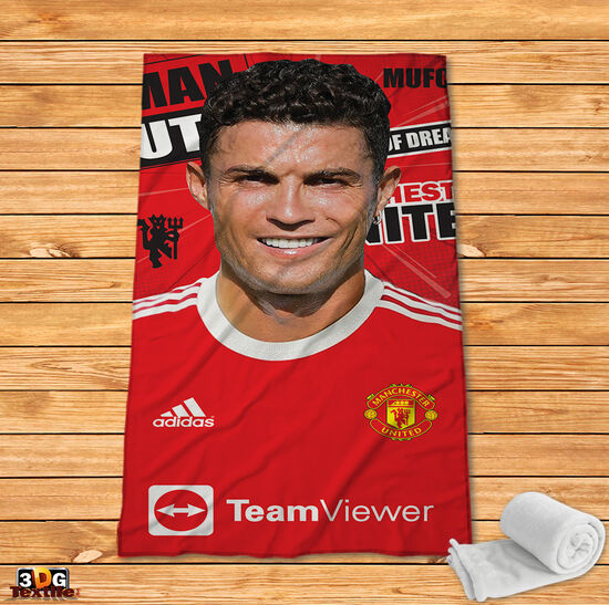Fleece Blanket Ronaldo 2022 2
