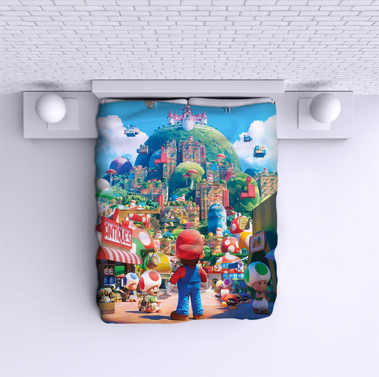 Bed Cover Mario Bros
