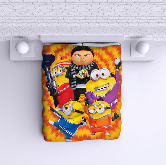Bed Cover Minions 2