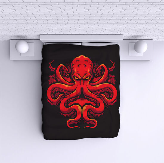 Bed Cover Octopus