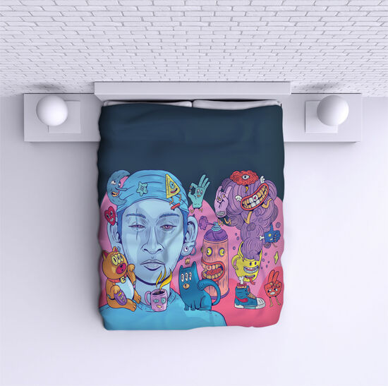 Bed Cover Strange
