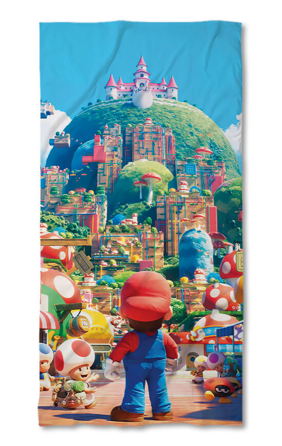 Beach Towel Mario Bros