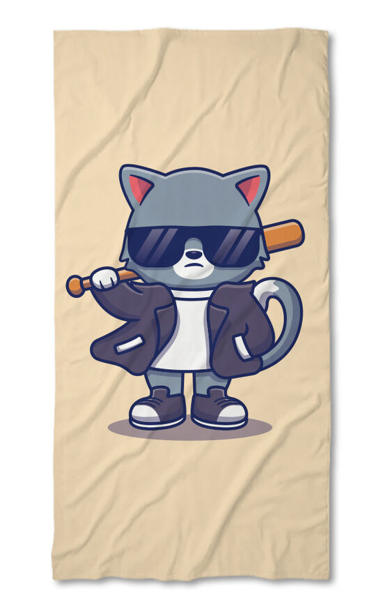 Beach Towel Strange fox