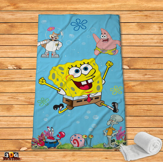 Fleece Blanket Sponge bob 2022