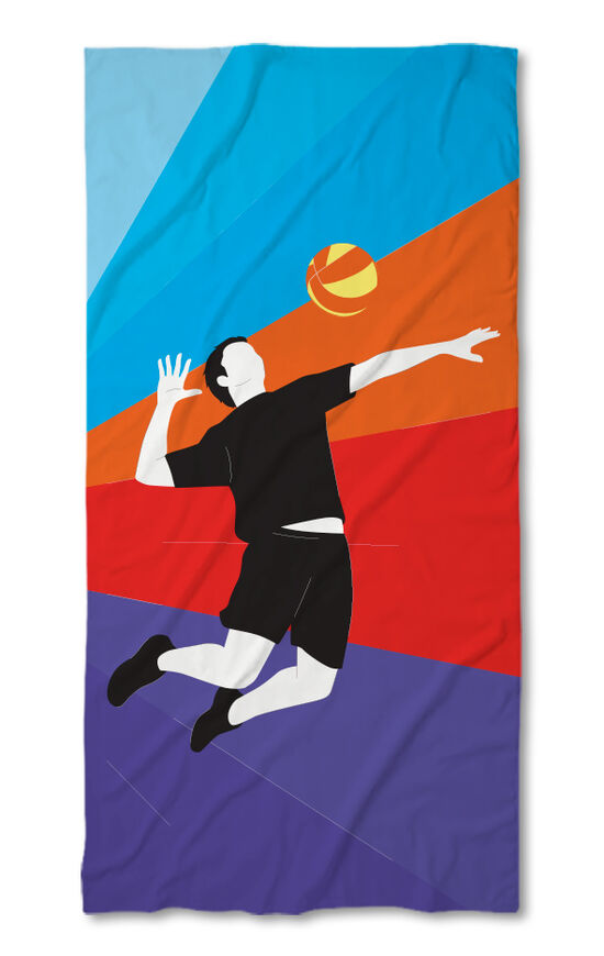Beach Towel Volleyball player
