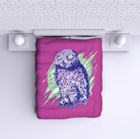 Bed Cover Owl