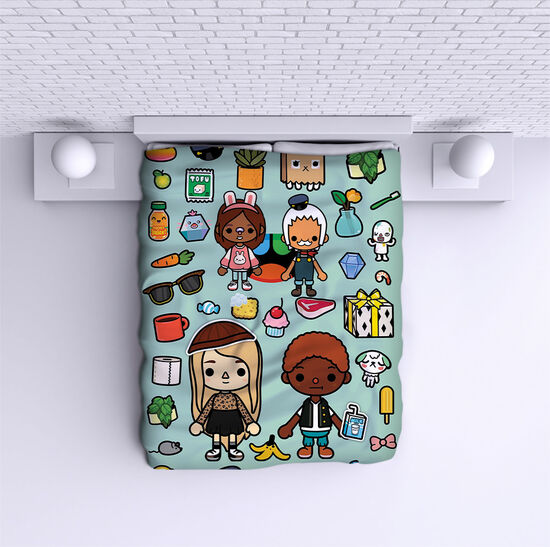 Bed Cover Toca Boca